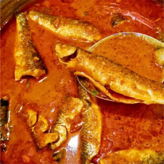 Hogenakkal Fish Fry, Kolambu & Chicken 65 Masala - Combo