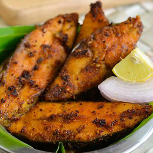 Hogenakkal Fish Fry, Kolambu & Chicken 65 Masala - Combo