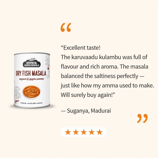 Hogenakkal Fish Karuvadu masala